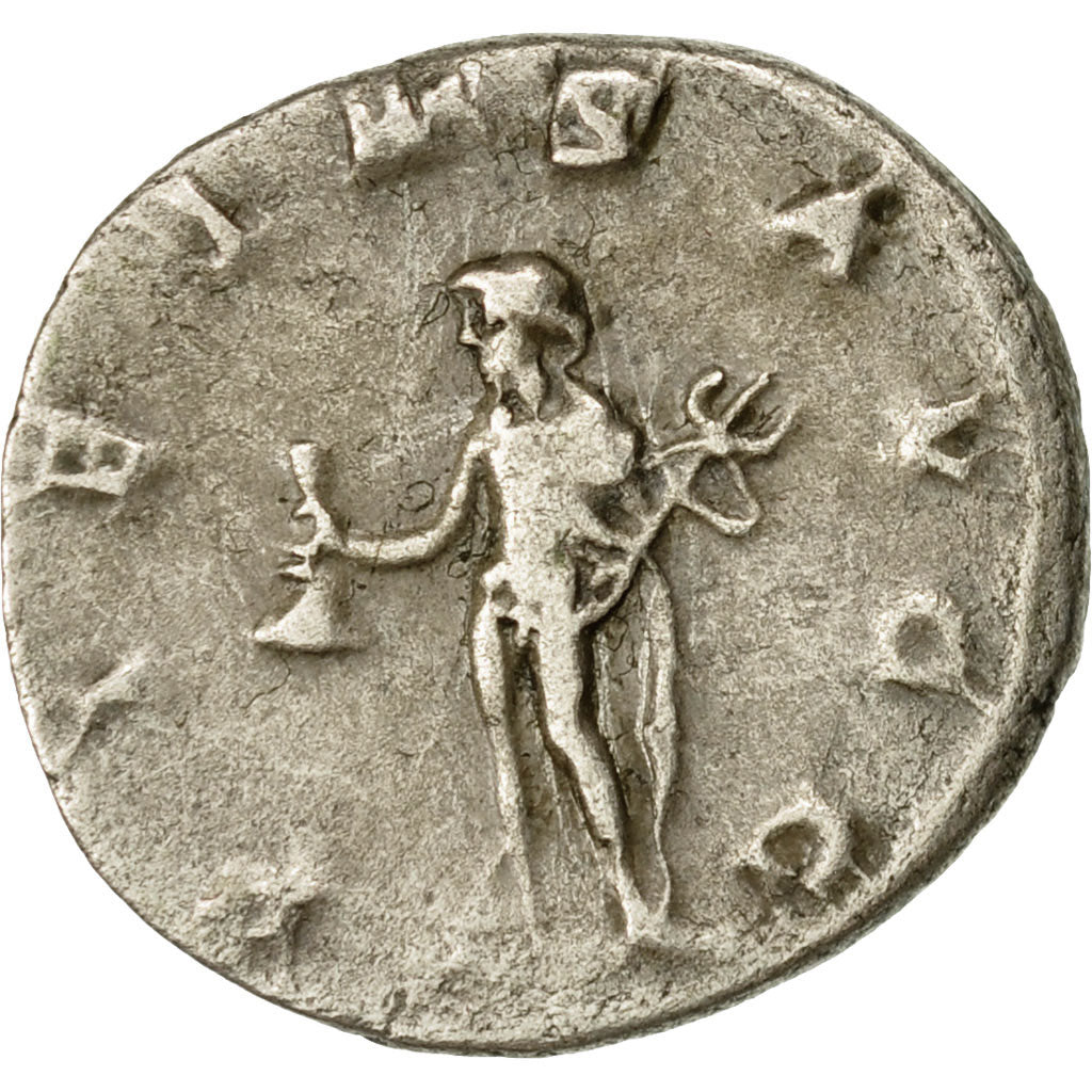 Coin, Herennius Etruscus, Antoninianus, 250-251, Rome, EF(40-45), Billon