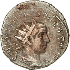Coin, Herennius Etruscus, Antoninianus, 250-251, Rome, EF(40-45), Billon