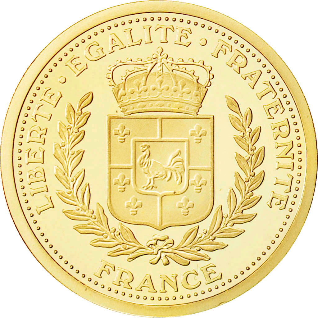 France, Medal, Louis XIV Roi Soleil, MS(65-70), Gold
