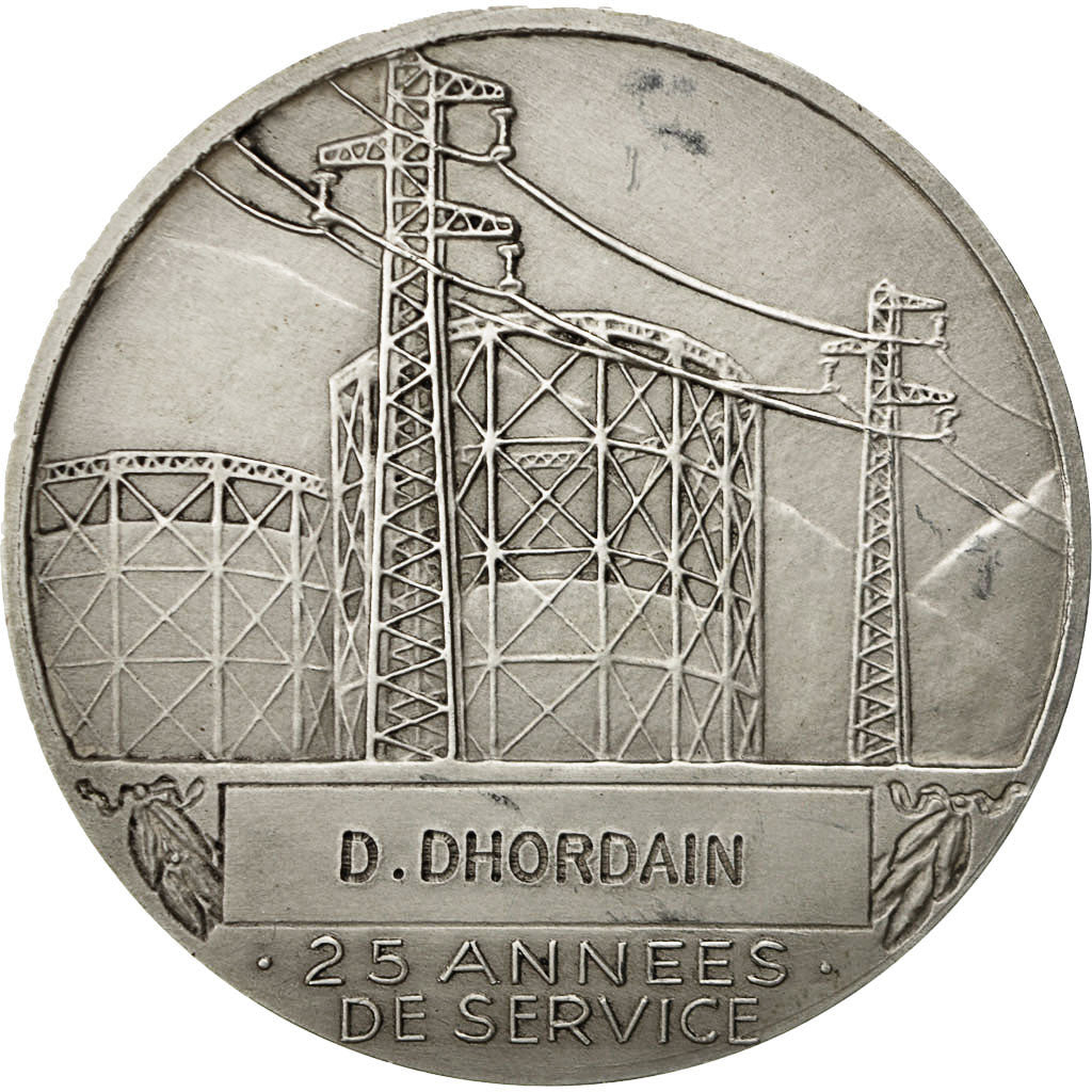 Francia, medalla, Électricité de France et gaz de France, Dropsy, EBC, Bronce