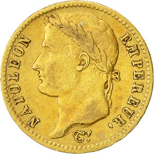 Coin, France, Napoléon I, 20 Francs, 1810, Paris, EF(40-45), Gold, KM:695.1