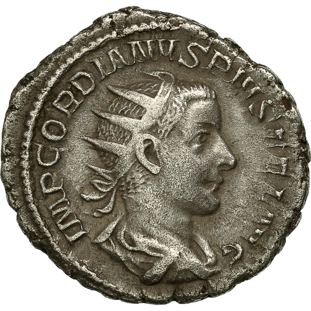 Coin, Gordian III, Antoninianus, 241-243, Rome, EF(40-45), Billon, RIC:87