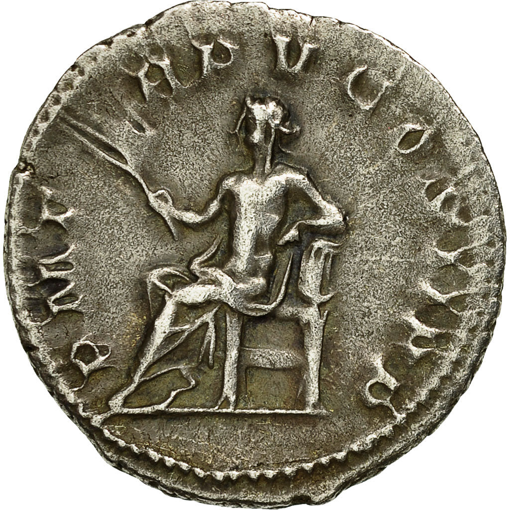 Coin, Gordian III, Antoninianus, 241-243, Rome, EF(40-45), Billon, RIC:89