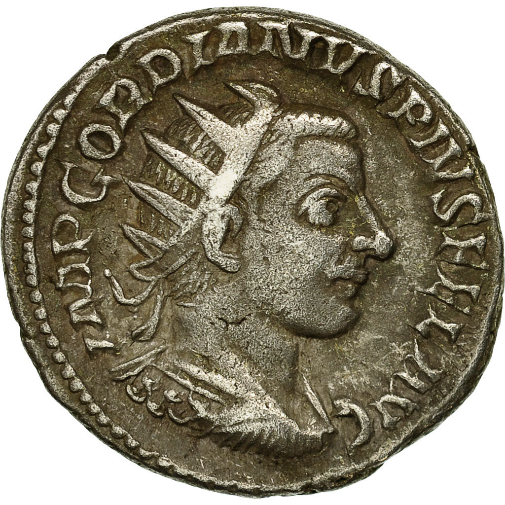 Coin, Gordian III, Antoninianus, 242-244, Rome, EF(40-45), Billon, RIC:213