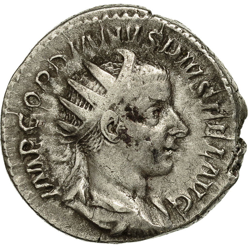 Coin, Gordian III, Antoninianus, 241-243, Rome, EF(40-45), Billon, RIC:83