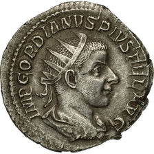 Coin, Gordian III, Antoninianus, 241-243, Rome, AU(50-53), Billon, RIC:83