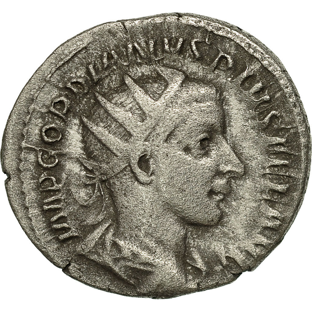Coin, Gordian III, Antoninianus, 241-243, Rome, EF(40-45), Billon, RIC:95