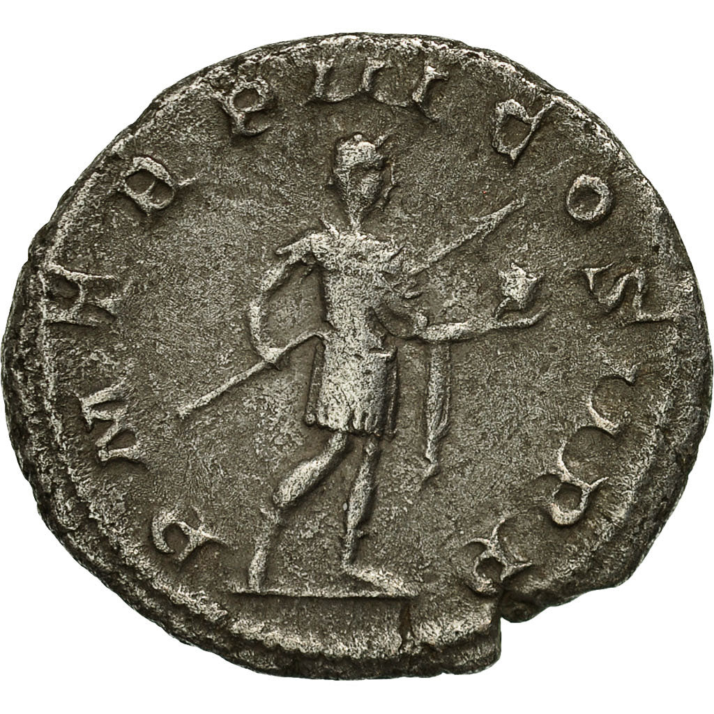Coin, Gordian III, Antoninianus, 241-243, Rome, AU(50-53), Billon, RIC:91