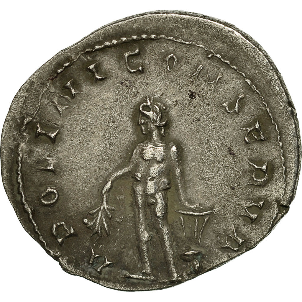 Moneta, Valerian I, Antoninianus, 256-257, Rome, BB+, Biglione, RIC:72