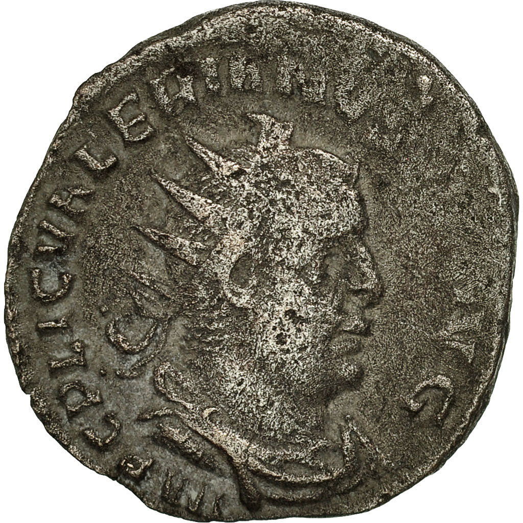 Coin, Valerian I, Antoninianus, 256-257, Rome, VF(20-25), Billon, RIC:117