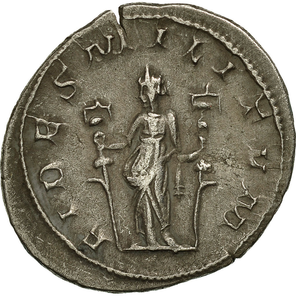 Coin, Valerian I, Antoninianus, 253, Rome, EF(40-45), Billon, RIC:89