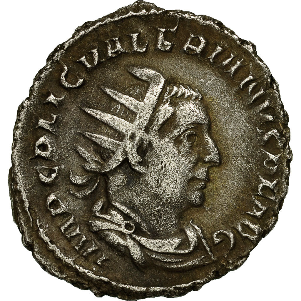 Coin, Valerian I, Antoninianus, 255-256, Rome, EF(40-45), Billon, RIC:87