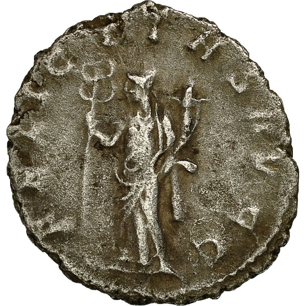 Coin, Valerian I, Antoninianus, 255-256, Rome, EF(40-45), Billon, RIC:87