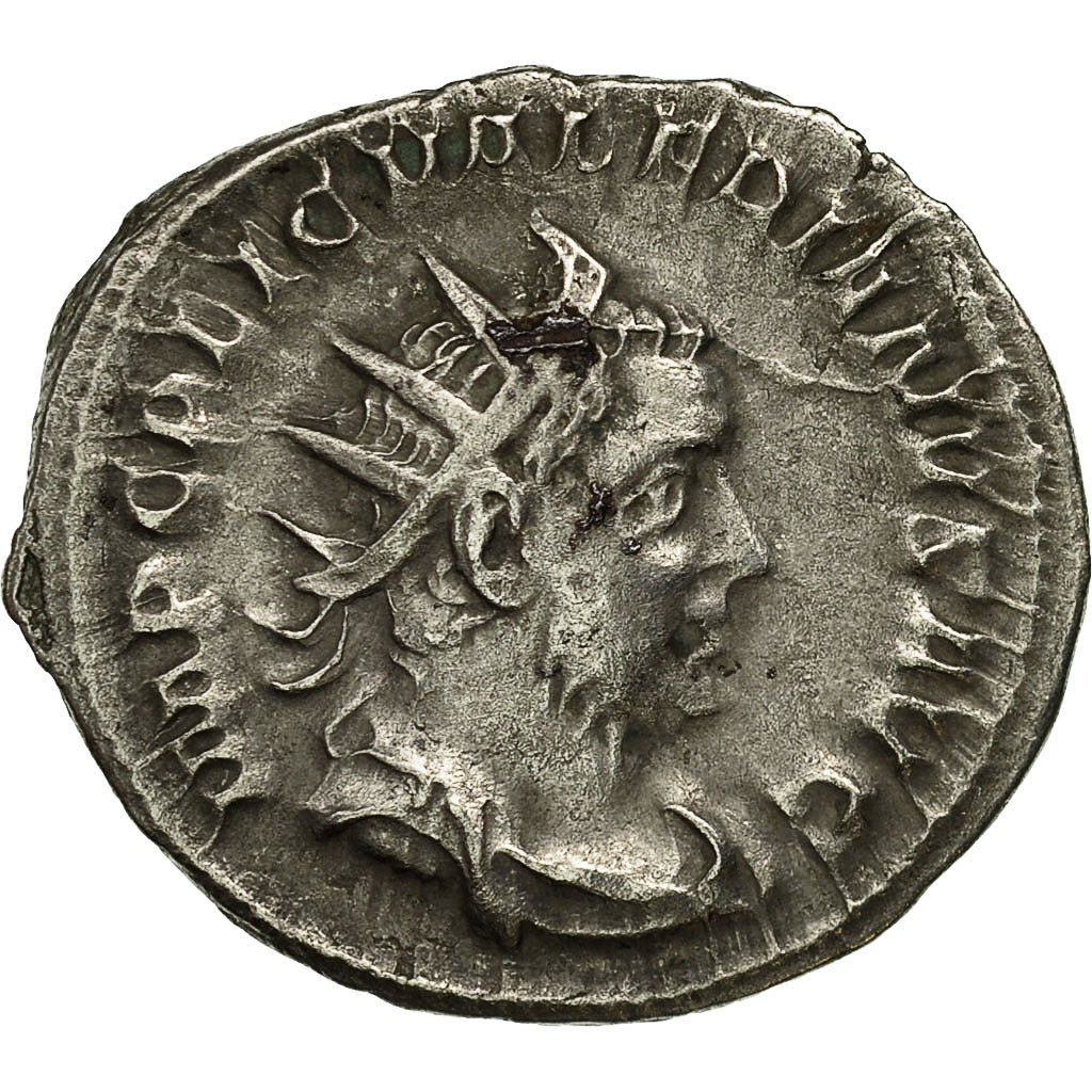 Coin, Valerian I, Antoninianus, 254, Rome, AU(50-53), Billon, RIC:92