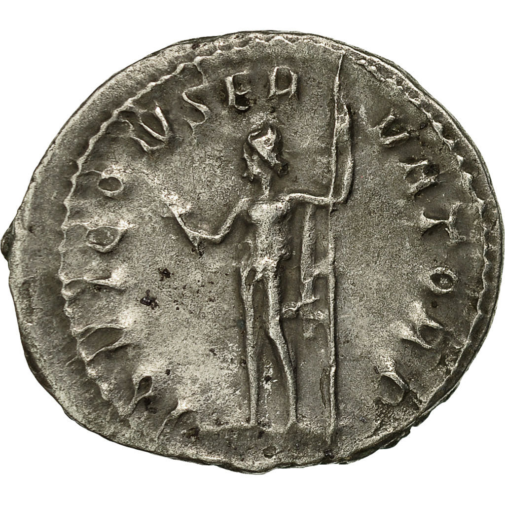 Coin, Valerian I, Antoninianus, 254, Rome, AU(50-53), Billon, RIC:92