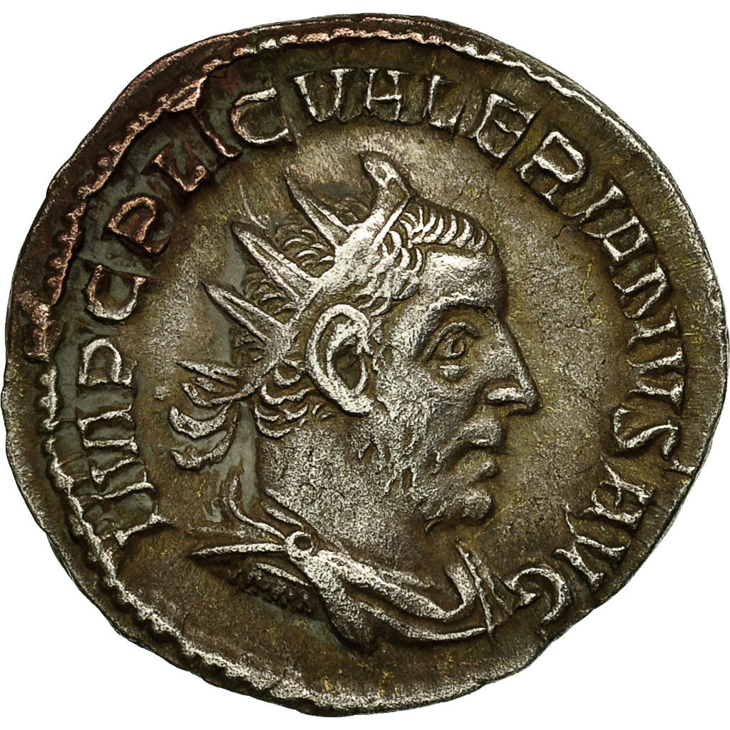 Coin, Valerian I, Antoninianus, 254, Rome, EF(40-45), Billon, RIC:121