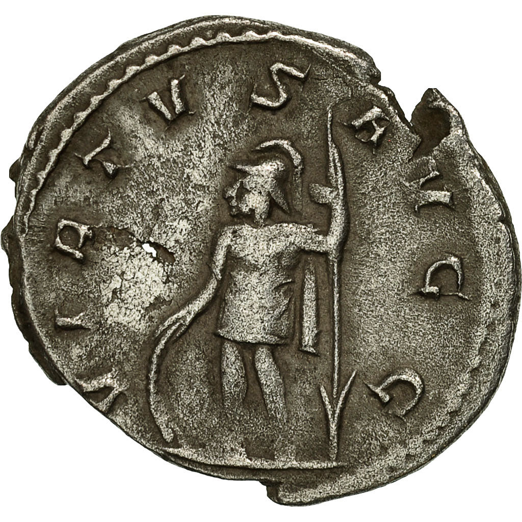 Coin, Valerian I, Antoninianus, 257, Milan, EF(40-45), Billon, RIC:271