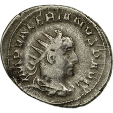 Monnaie, Valérien I, Antoninien, 257, Milan, TTB, Billon, RIC:245