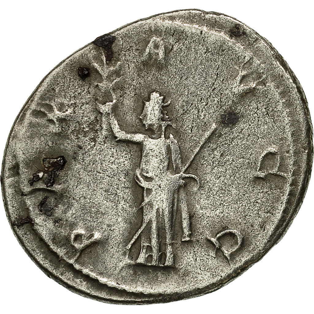 Moneta, Valerian I, Antoninianus, 257, Milan, BB, Biglione, RIC:245