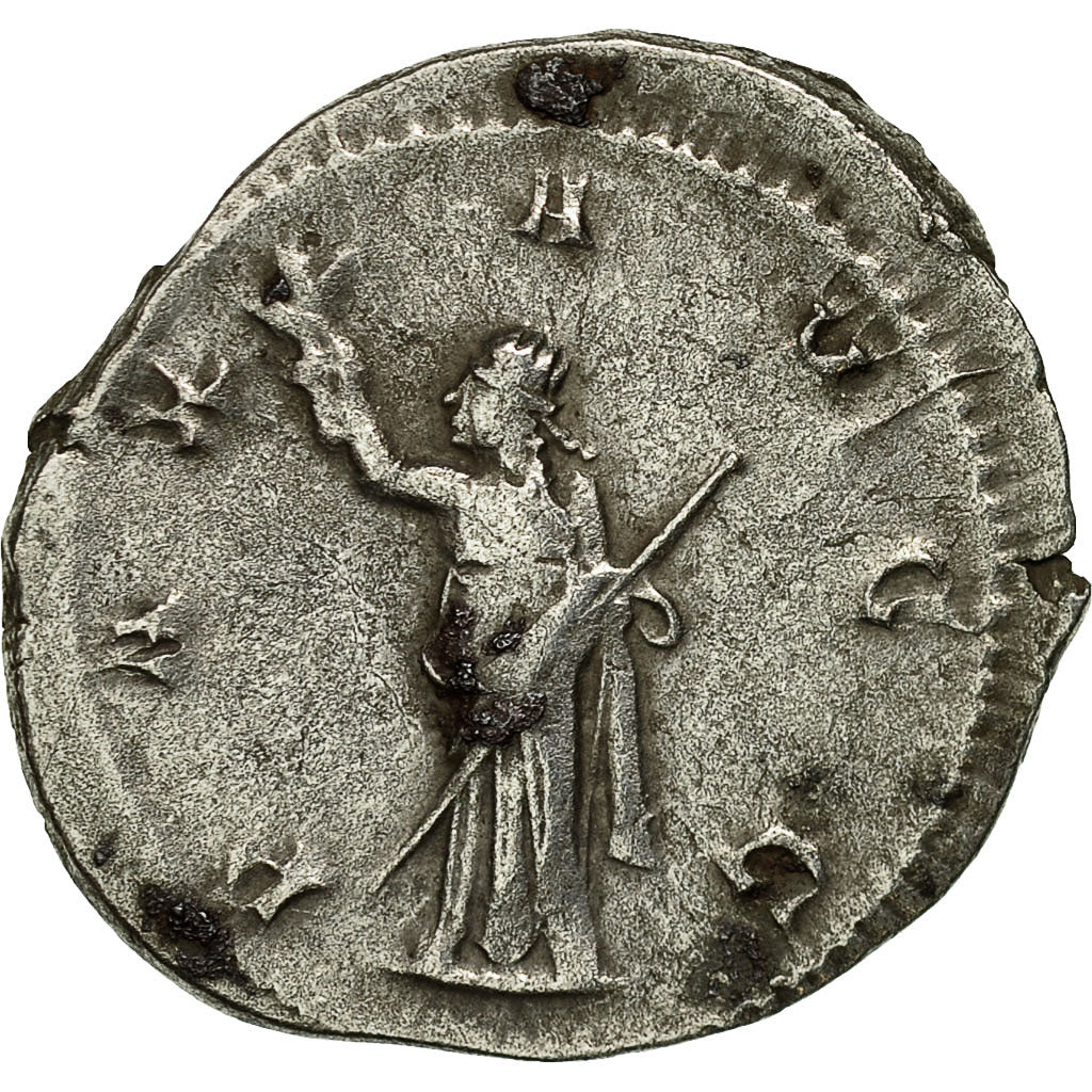 Coin, Valerian I, Antoninianus, 257, Milan, EF(40-45), Billon, RIC:245var