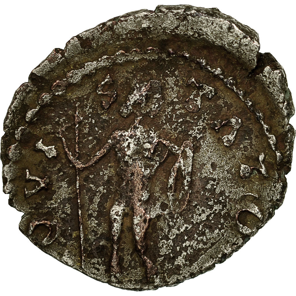 Coin, Postumus, Antoninianus, 268, Trier or Cologne, VF(30-35), Billon, RIC:309