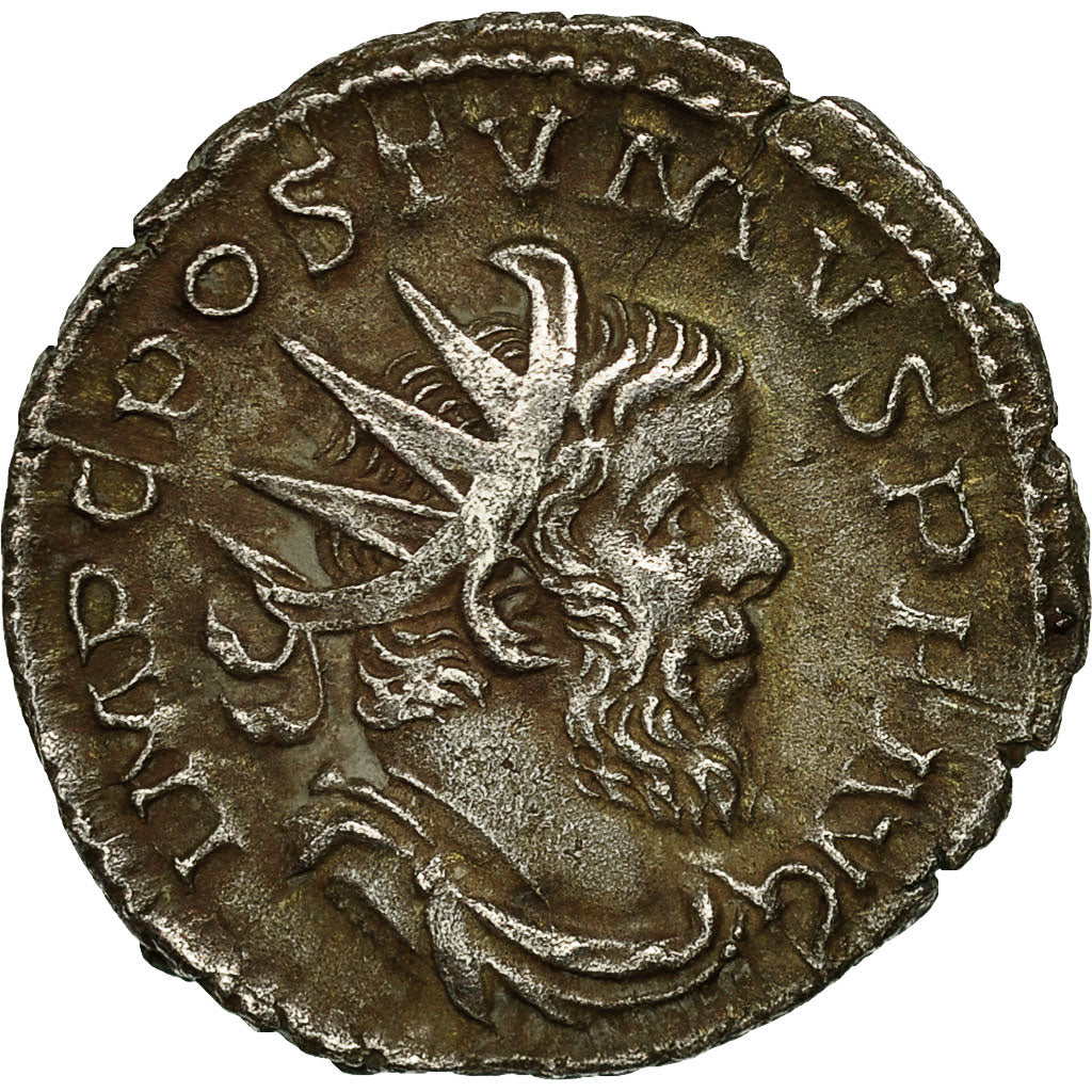 Coin, Postumus, Antoninianus, 260-269, Trier or Cologne, EF(40-45), Billon