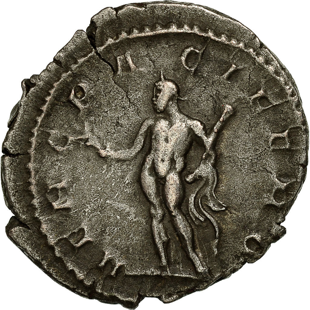 Coin, Postumus, Antoninianus, 260-269, Trier or Cologne, EF(40-45), Billon