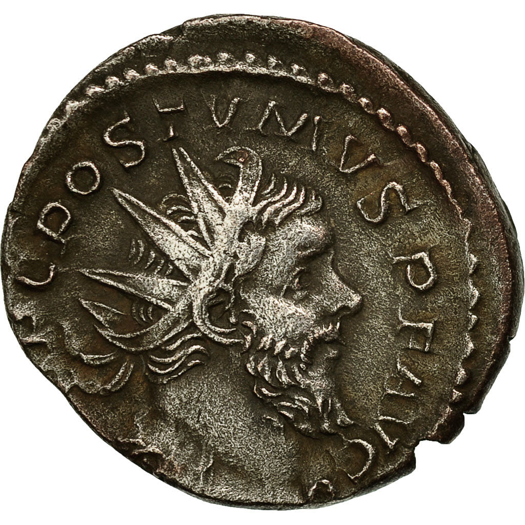 Coin, Postumus, Antoninianus, 260-269, Trier or Cologne, EF(40-45), Billon
