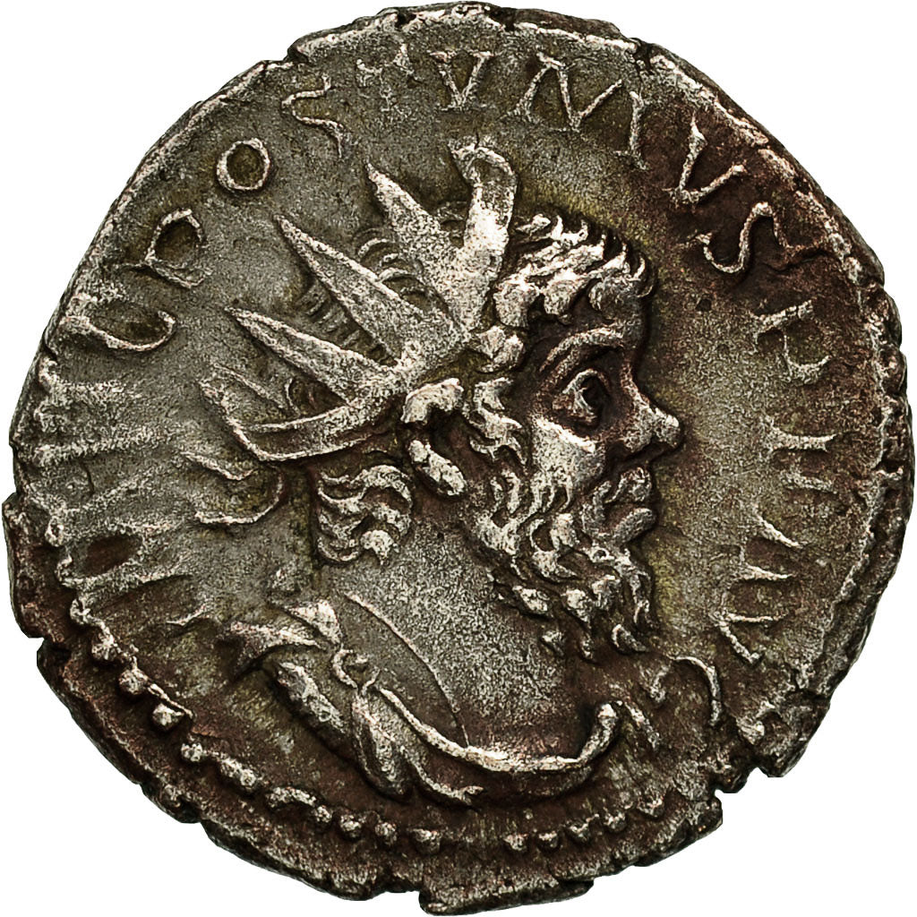 Coin, Postumus, Antoninianus, 260-269, Trier or Cologne, EF(40-45), Billon