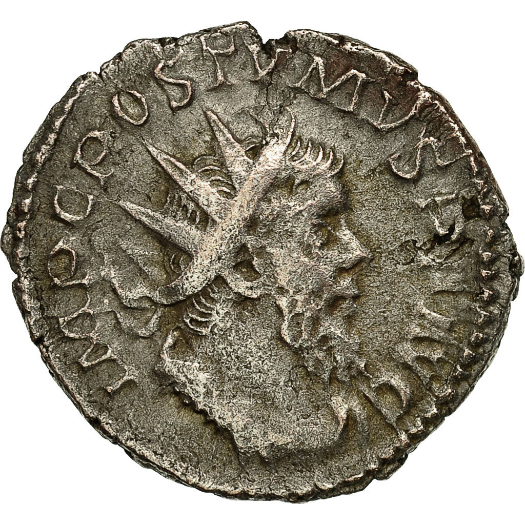 Coin, Postumus, Antoninianus, 260-261, Trier or Cologne, VF(30-35), Billon