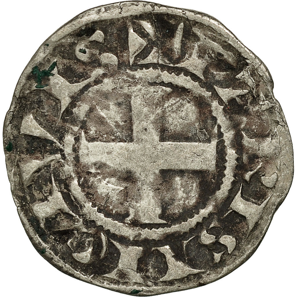 Coin, France, Louis VII, Denier Parisis, Paris, Rare, VF(30-35), Silver