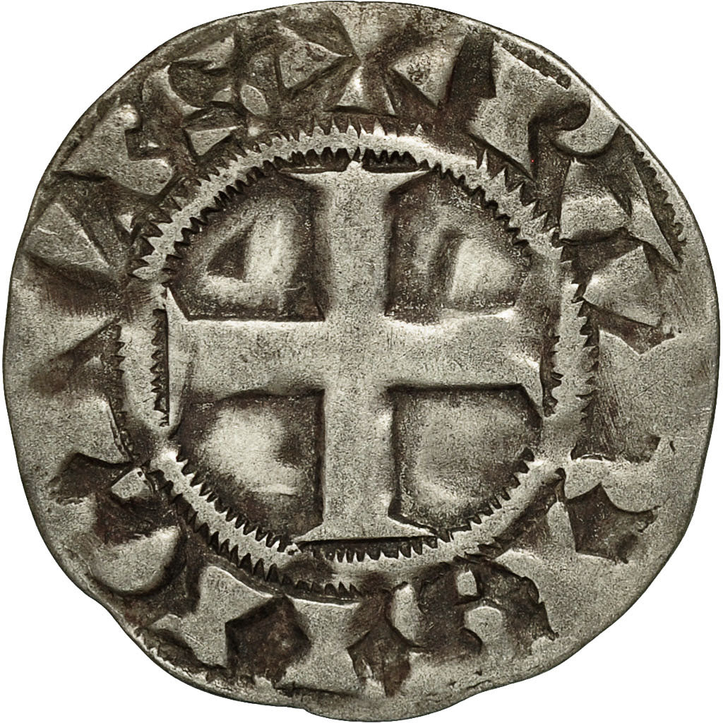 Coin, France, Louis VII, Denier Parisis, Paris, EF(40-45), Silver, Duplessy:146