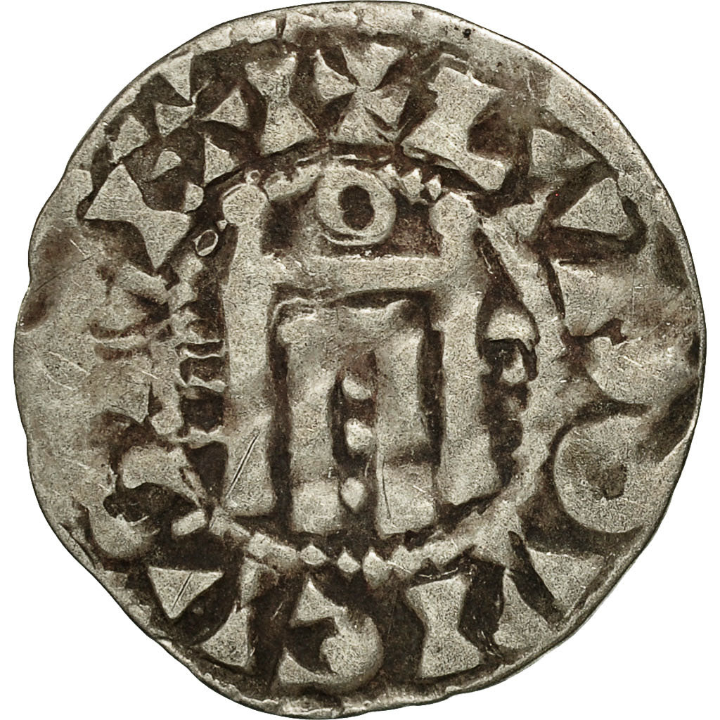 Coin, France, Louis VI, Denarius, Undated, Orléans, Variety, VF(30-35), Silver