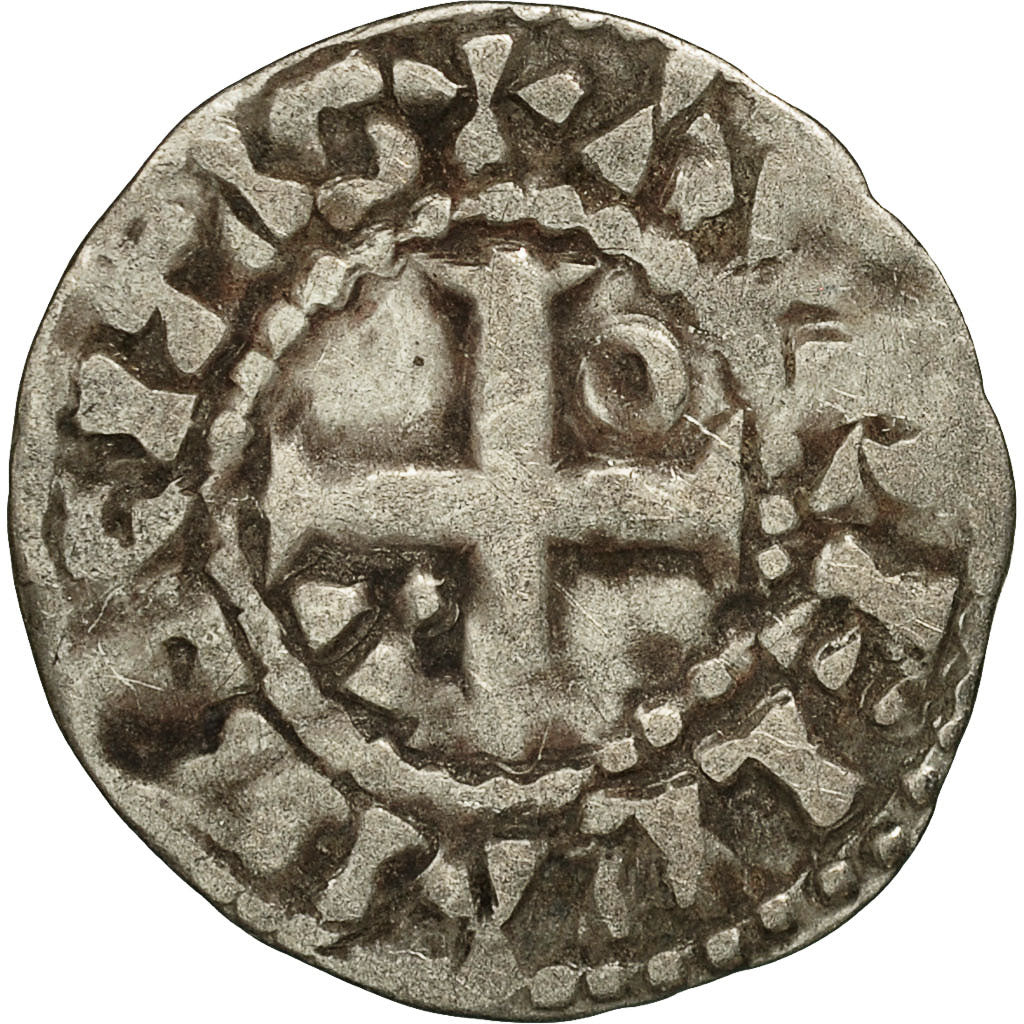 Coin, France, Louis VI, Denarius, Undated, Orléans, Variety, VF(30-35), Silver