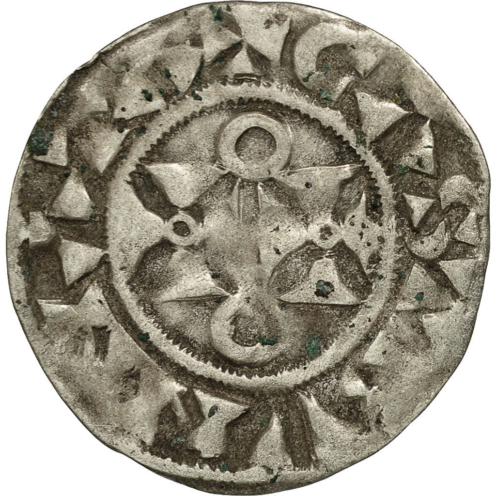 Monnaie, France, Louis VII, Denier, Mantes, TTB, Argent, Duplessy:139