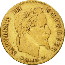 Munten, Frankrijk, Napoleon III, Napoléon III, 5 Francs, 1863, Paris, FR, Goud