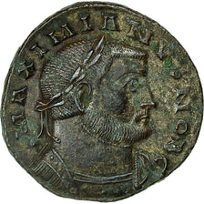 Monnaie, Maximien Hercule, Follis, 301-303, Lyon, TTB, Bronze, RIC:164a