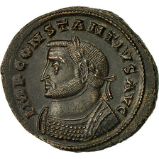 Moneta, Constantius I, Follis, AD 305-307, Lyons, SPL-, Bronzo, RIC:187a