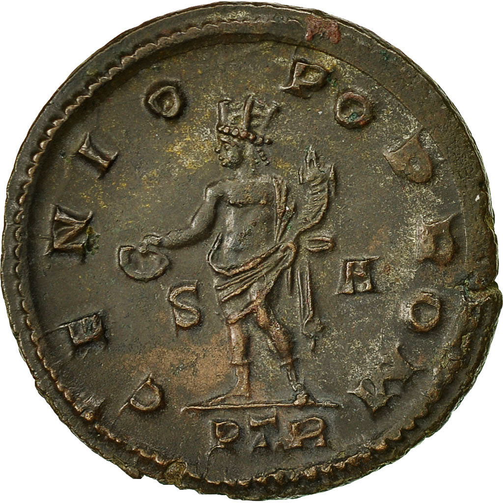 Moneta, Maximianus, Follis, AD 307-308, Trier, SPL-, Bronzo, RIC:768
