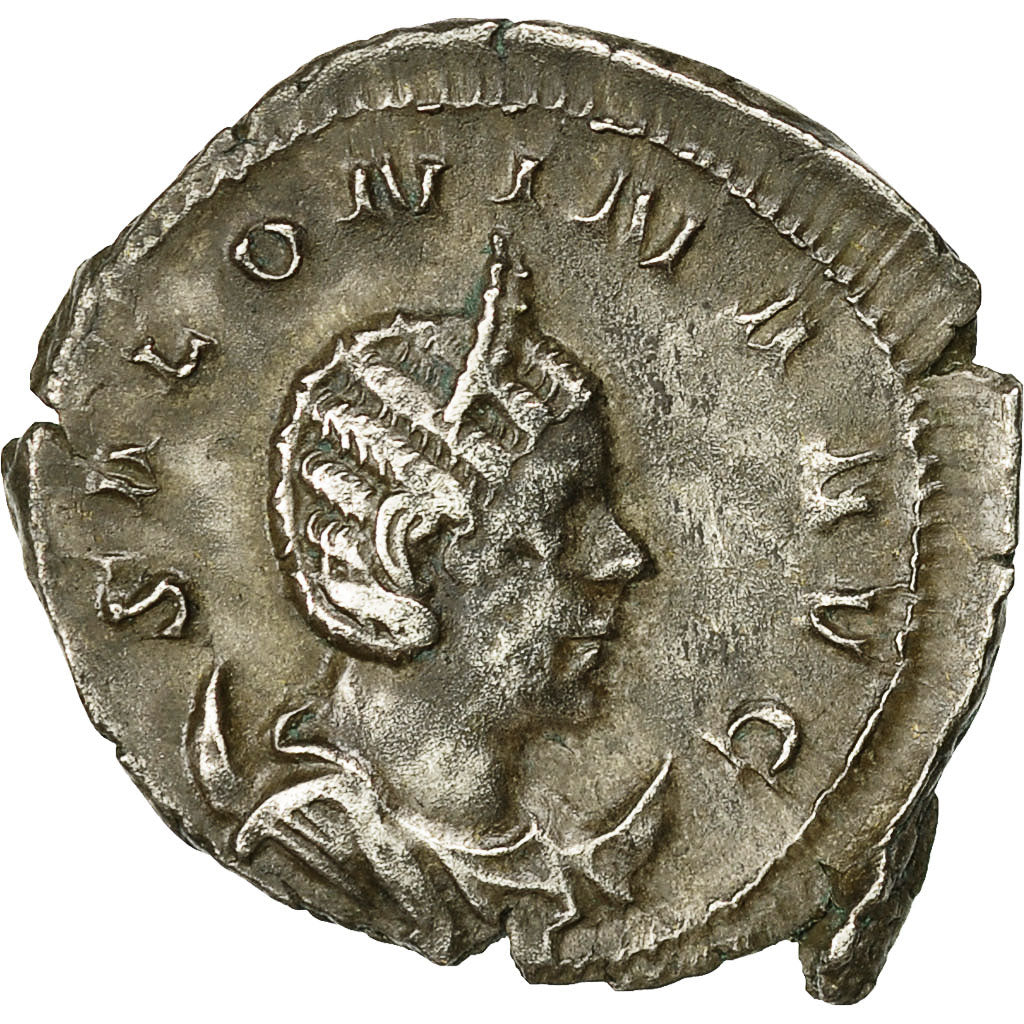 Coin, Salonina, Antoninianus, 257-258, Lyons, EF(40-45), Billon, RIC:7