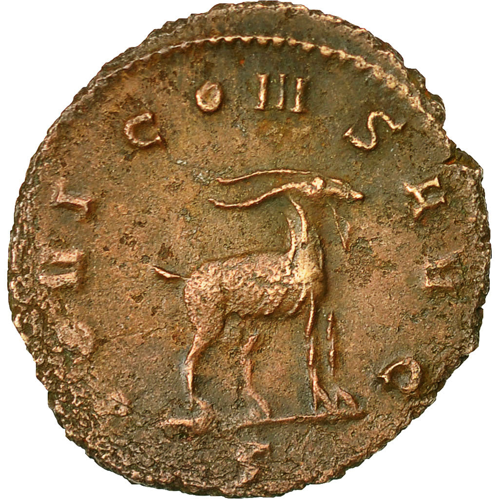 Münze, Gallienus, Antoninianus, 267-268, Rome, SS+, Billon, RIC:207