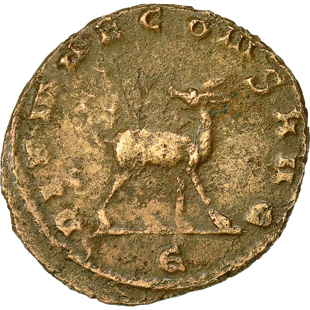 Monnaie, Gallien, Antoninien, AD 260-268, Rome, TTB, Billon, RIC:177