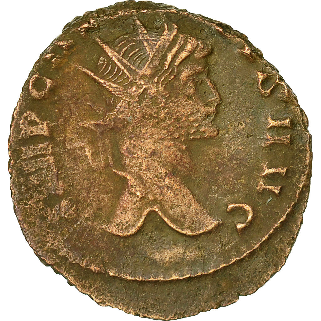 Coin, Gallienus, Antoninianus, AD 260-268, Rome, EF(40-45), Billon, RIC:165