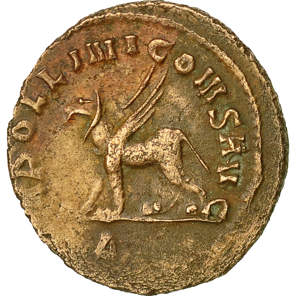 Coin, Gallienus, Antoninianus, AD 260-268, Rome, EF(40-45), Billon, RIC:165