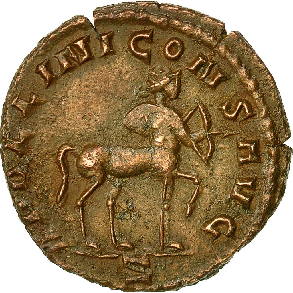 Münze, Gallienus, Antoninianus, AD 260-268, Rome, SS+, Billon, RIC:163