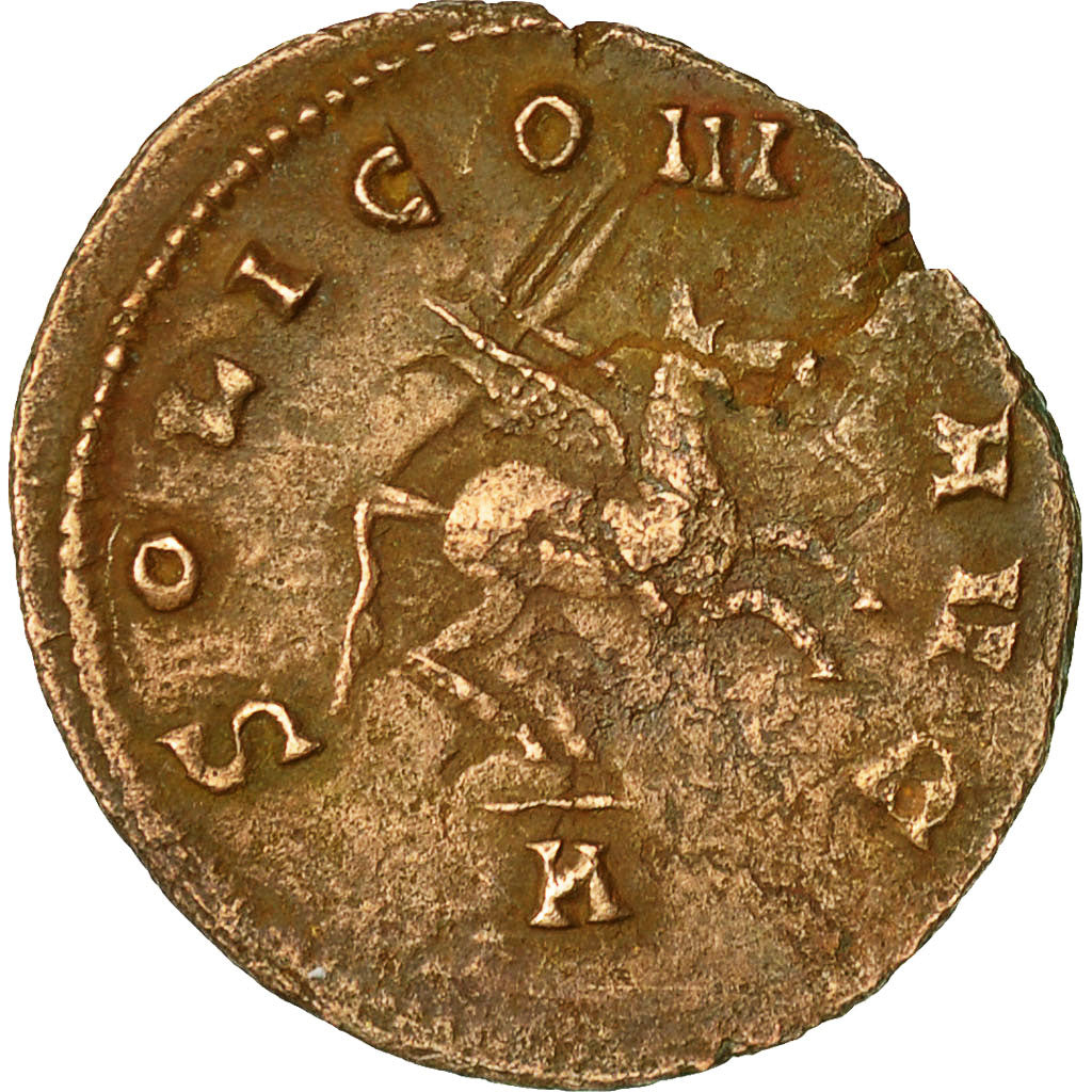 Coin, Gallienus, Antoninianus, AD 260-268, Rome, EF(40-45), Billon, RIC:283