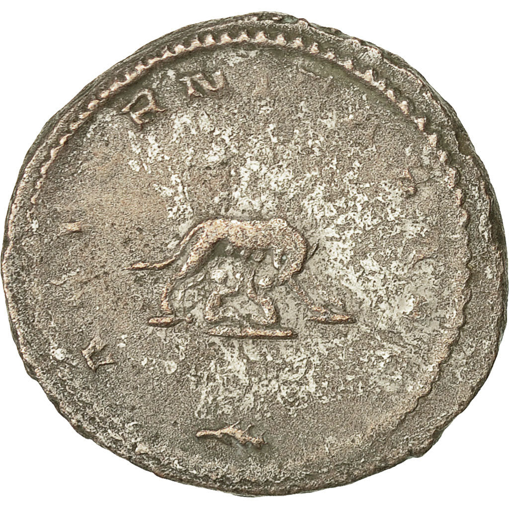 Moneda, Gallienus, Antoninianus, AD 260-268, Rome, MBC, Vellón, RIC:628