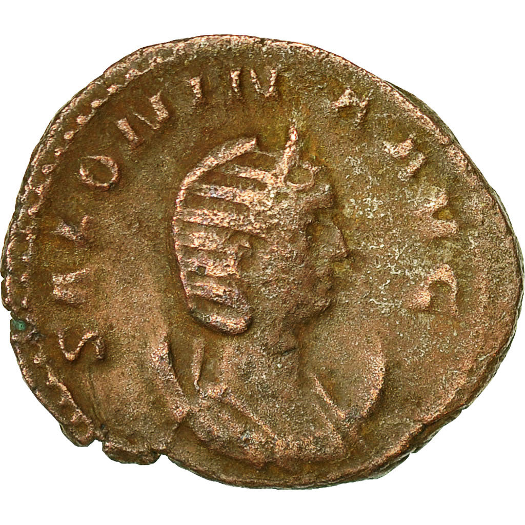Moneda, Salonina, Antoninianus, AD 260-268, Rome, MBC, Vellón, RIC:30