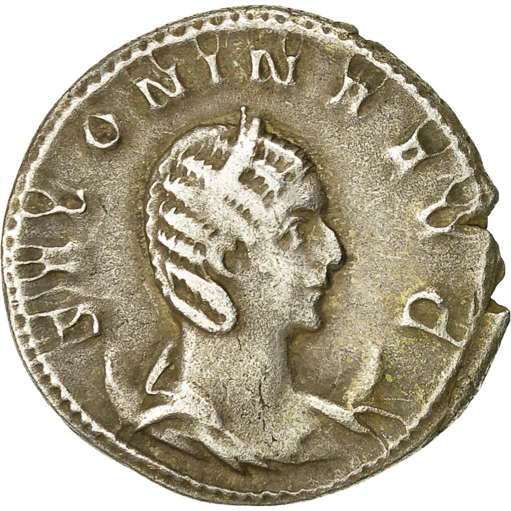 Coin, Salonina, Antoninianus, 256-257, Trier or Cologne, EF(40-45), Billon