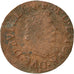 Coin, France, Ardennes, Fréd-Maurice de La Tour, Double Tournois, 1642, Sedan
